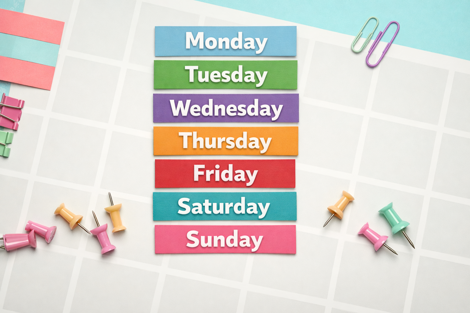 Nama Hari dalam Bahasa Inggris dan Artinya