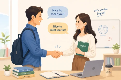 arti nice to meet you dalam bahasa inggris