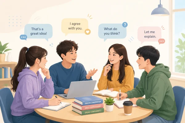 contoh percakapan bahasa inggris 4 orang